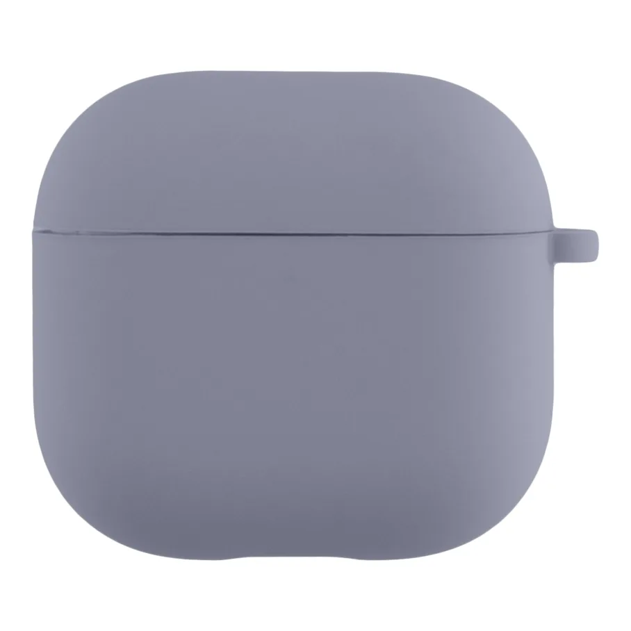 Футляр Silicone Case with microfibra для Samsung Buds FE/Buds 2/Buds 2 Pro/Buds Live 28.Lavender grey