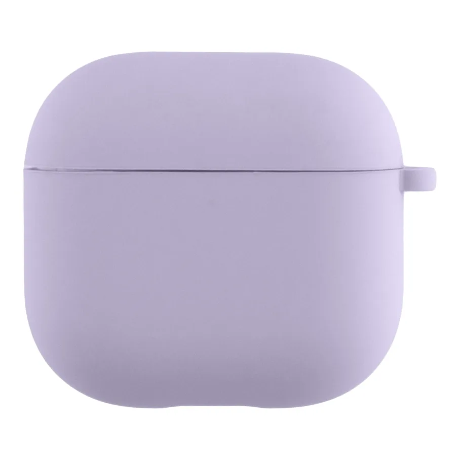 Футляр Silicone Case with microfibra для Samsung Buds FE/Buds 2/Buds 2 Pro/Buds Live 39.Elegant purple