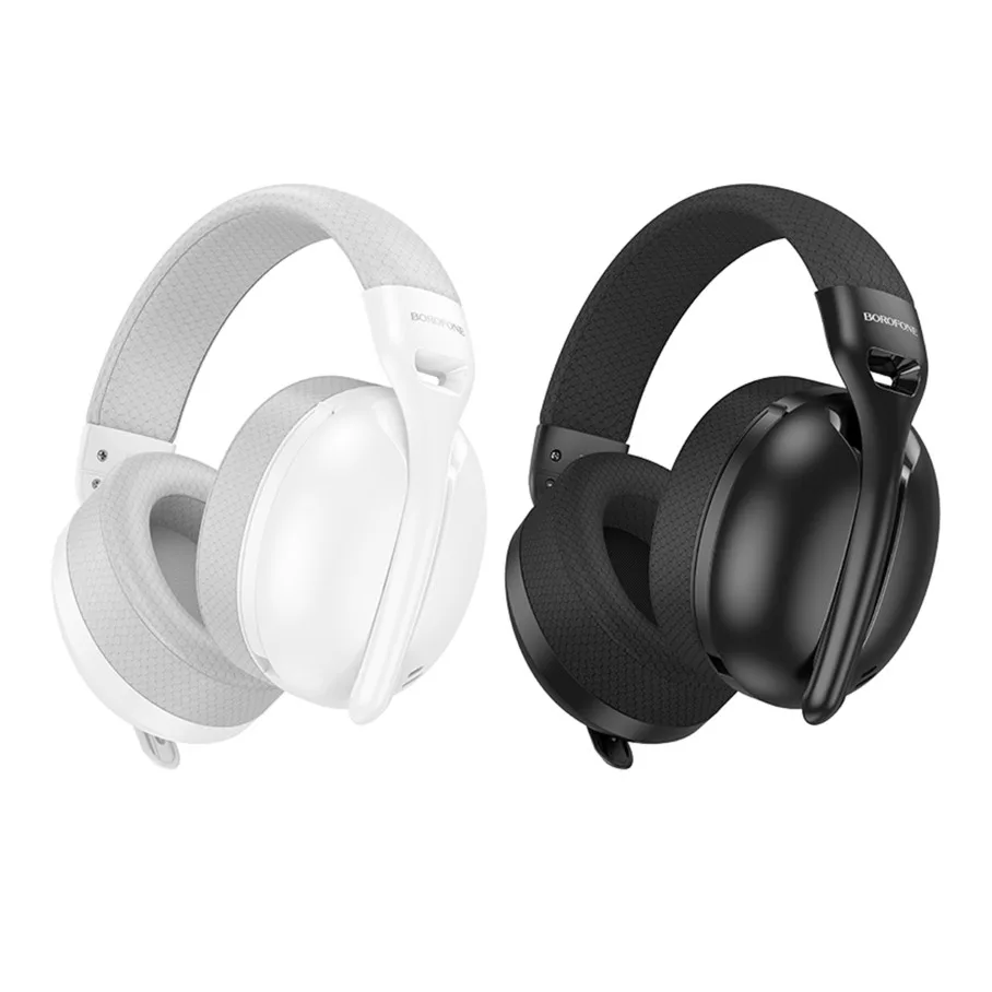 Ігрові Навушники Borofone BO30 Magic light (Bluetooth, Type-C to 3.5 wired) Білий