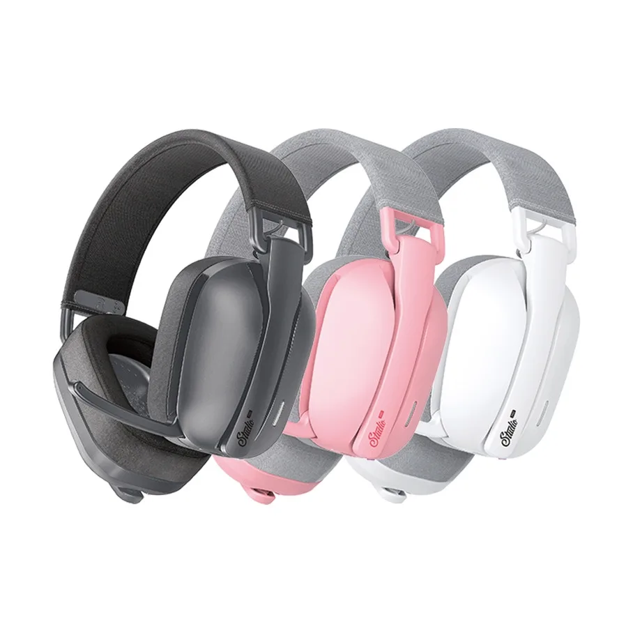 Ігрові Навушники Fantech WHG03 Pro Studio, 4 Modes (Wired, BT, 2.4Ghz, 7.1) Бiлий