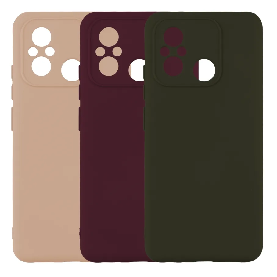 Чохол Silicone Cover Full Camera (A) для Xiaomi Redmi 12C 39.Elegant Purple