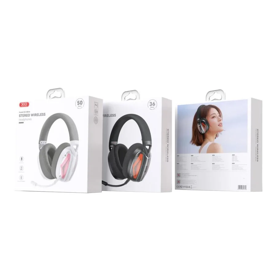 Ігрові Навушники XO-BE46 Triple-Mode (2.4G/Bluetooth/Wired) Білий