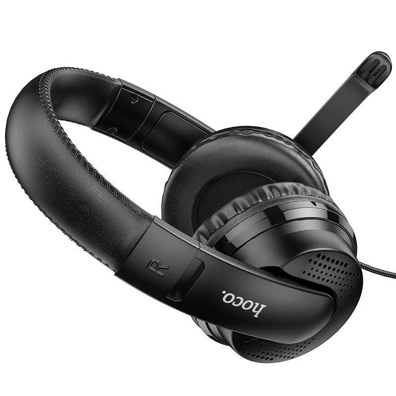 Навушники Hoco W103 Magic tour gaming headphones Black