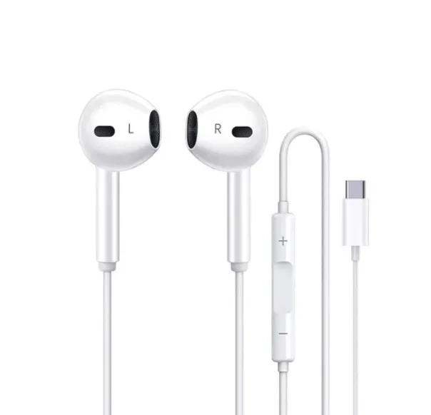 Навушники Apple EarPods USB-C Copy Білий