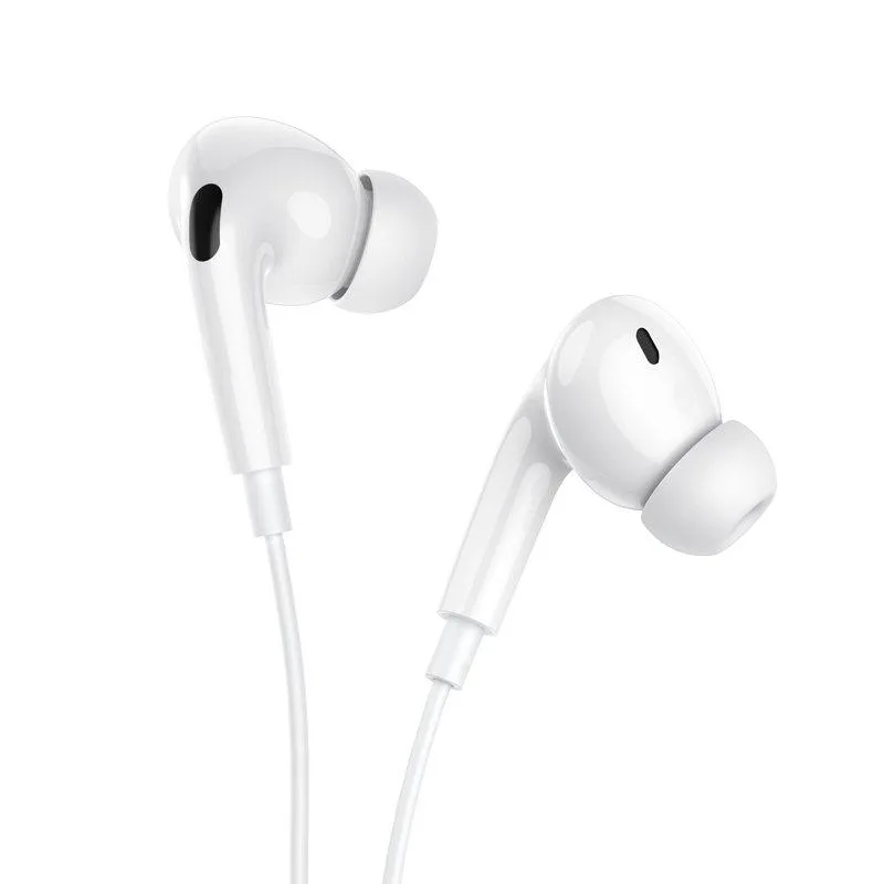 Навушники Hoco M101 Pro Crystal sound with microphone Type-C Бiлий