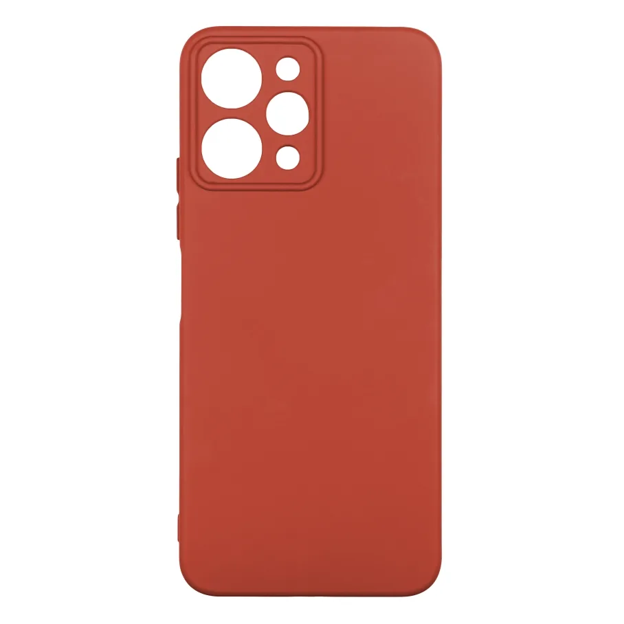 Чохол Silicone Cover Full Camera (A) для Xiaomi Redmi 12 14.Red