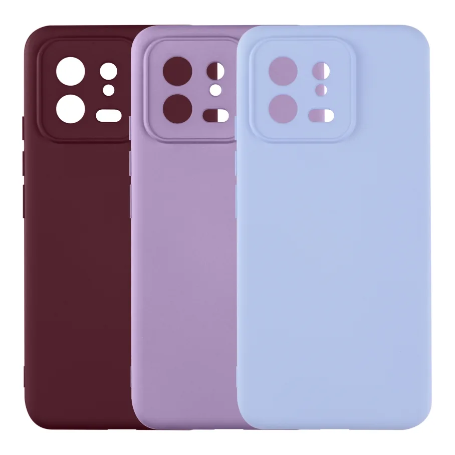 Чохол Silicone Cover Full Camera (A) для Xiaomi 13 19.Pink Sand
