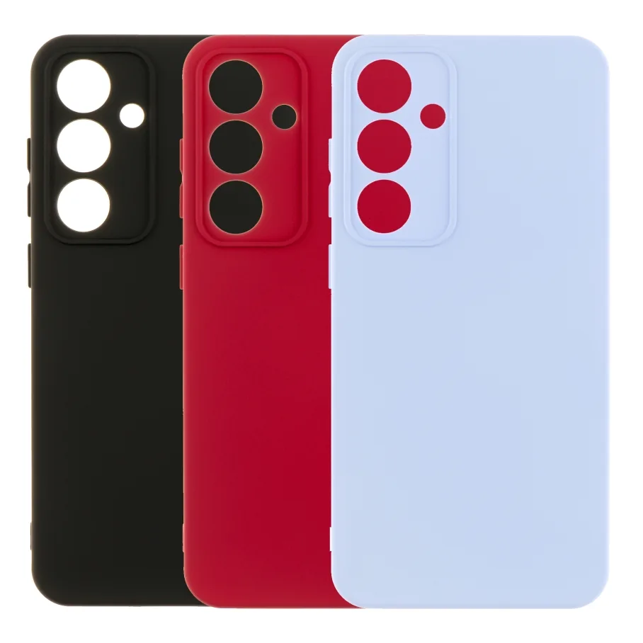 Чохол Silicone Cover Full Camera (A) для Samsung Galaxy S24 FE 5G (S721) 14.Red