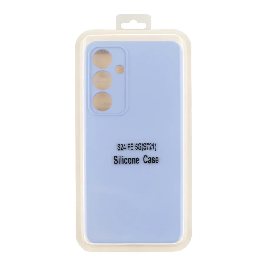 Чохол Silicone Cover Full Camera (A) для Samsung Galaxy S24 FE 5G (S721) 19.Pink Sand