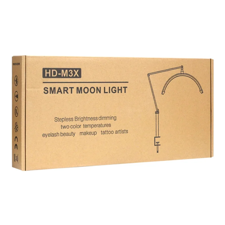 LED Лампа Moon На Струбцині M3X 16