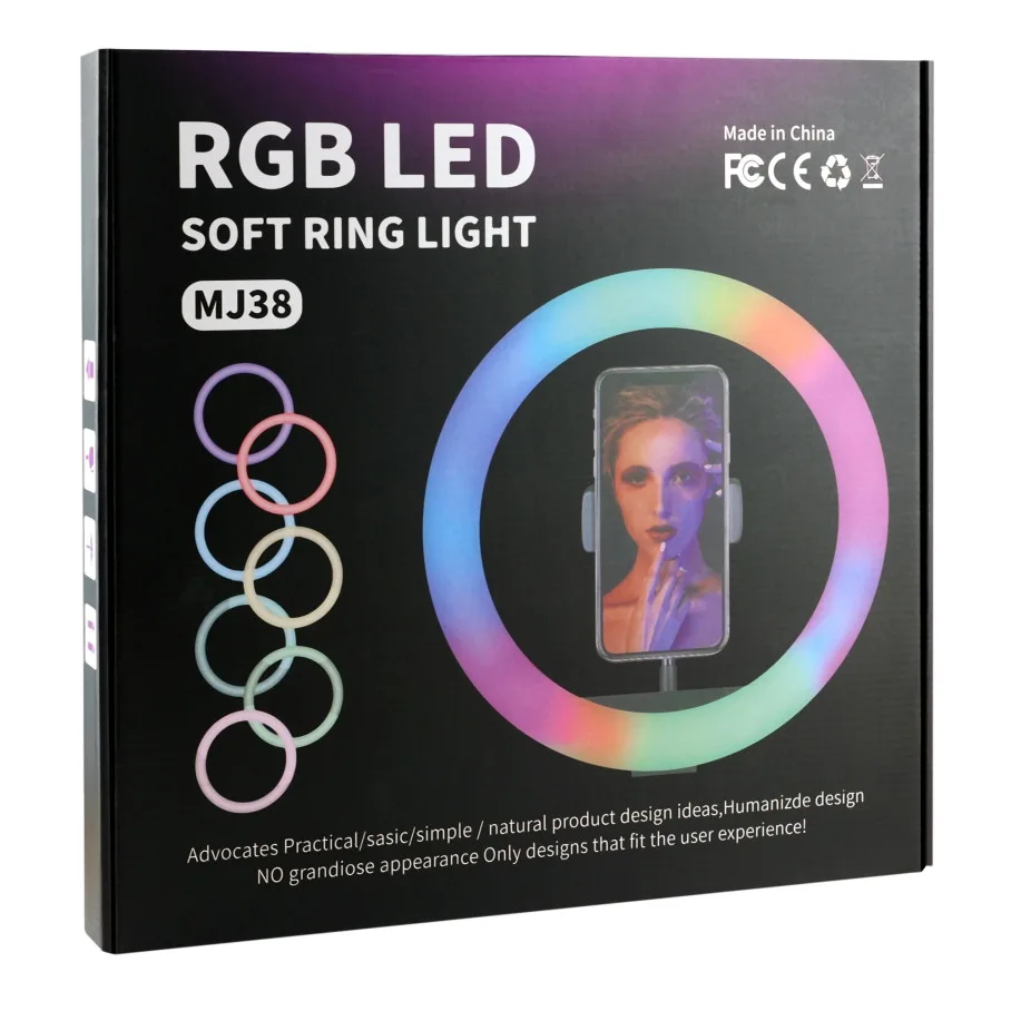 Лампа RGB MJ38 38cm Original Чорний