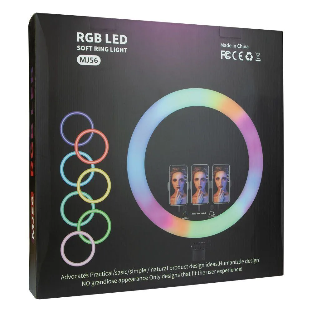 Лампа RGB MJ56 56cm Remote Чорний