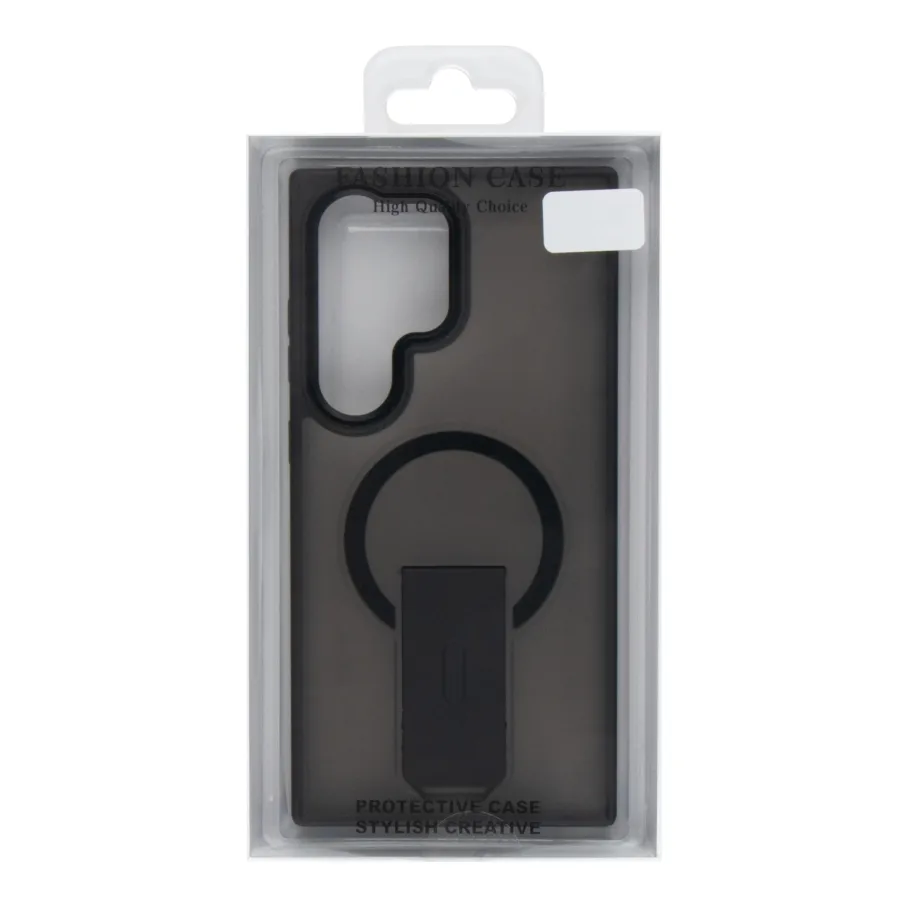 Чохол TPU+PC FlexGuard Magnetic Ring Stand для Samsung Galaxy S24 5G (S921)/S25 5G (S931) Black