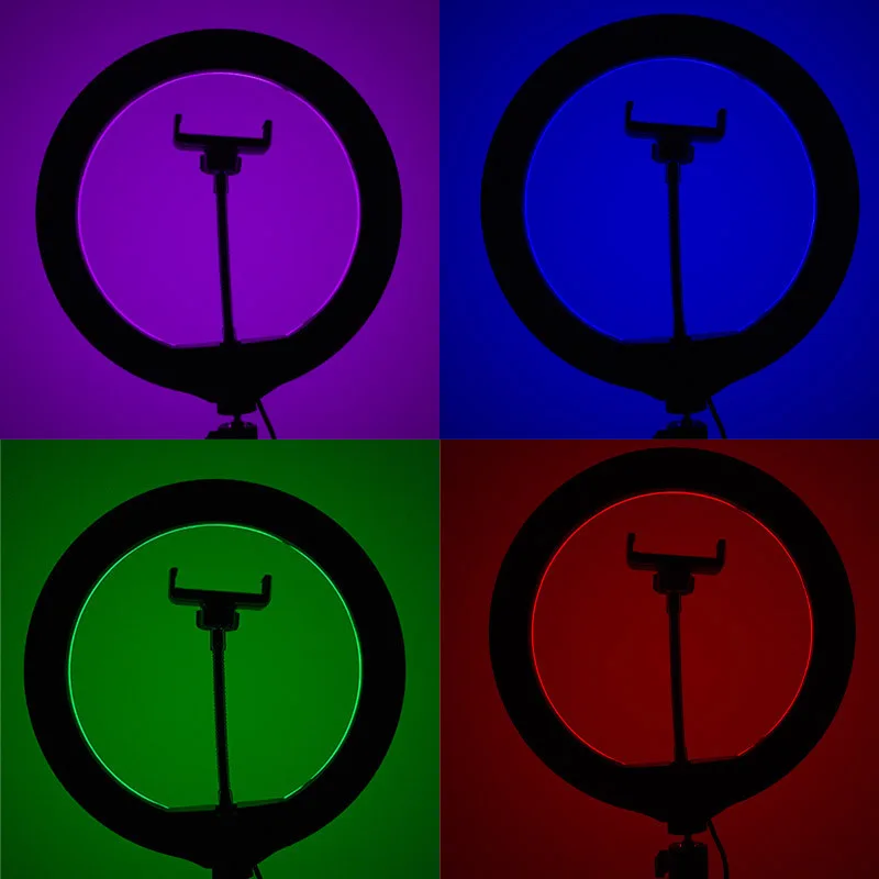 Кільцева світлодіодна LED-лампа RGB Arc Ring 10
