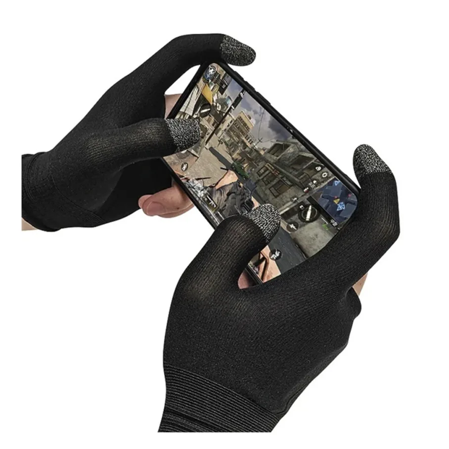 Ігрові рукавички For two fingers Чорний