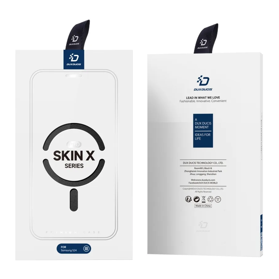 Чохол-книжка Dux Ducis Skin X Pro with MagSafe для Samsung Galaxy S24 5G (S921) Black