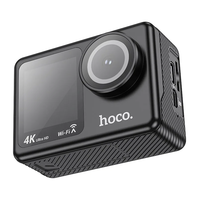 Екшн-камера 4K Hoco DV101 Dual color screen Sports 16 МП HDMI і Wi-Fi до 128 ГБ
