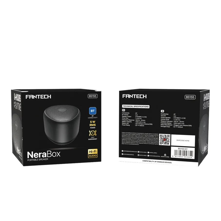 Колонка FANTECH BS155 NeraBox Сірий