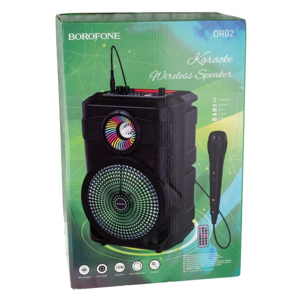 Колонка Borofone DR02 Колір Чорний