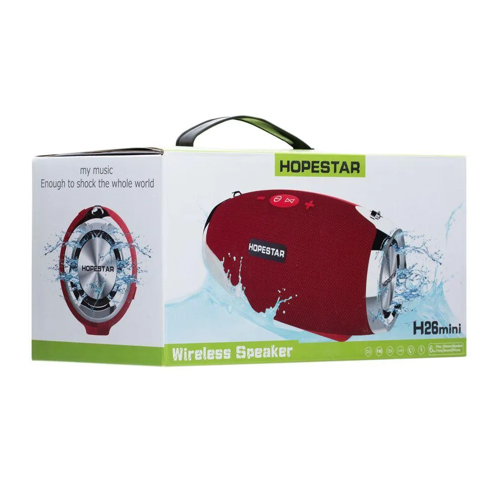 Колонка Hopestar H26 Mini Колір Червоний