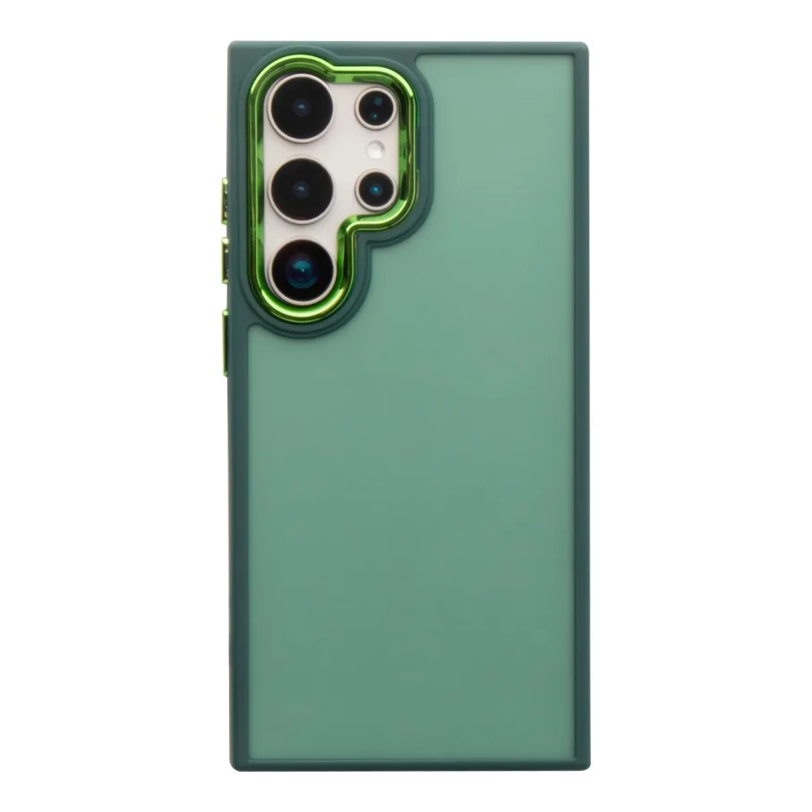 Чохол TPU+PC Space II Color Matte для Samsung Galaxy S24 Ultra 5G (S928) Green