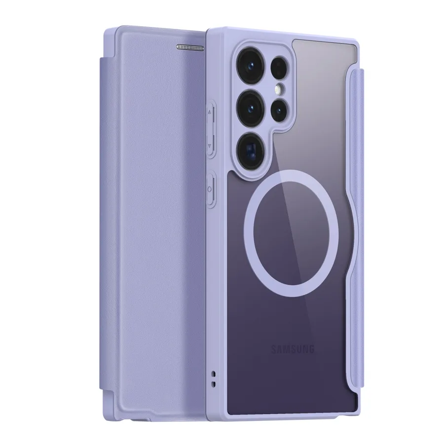 Чохол-книжка Dux Ducis Skin X Pro with MagSafe для Samsung Galaxy S24 Ultra 5G (S928) Purple