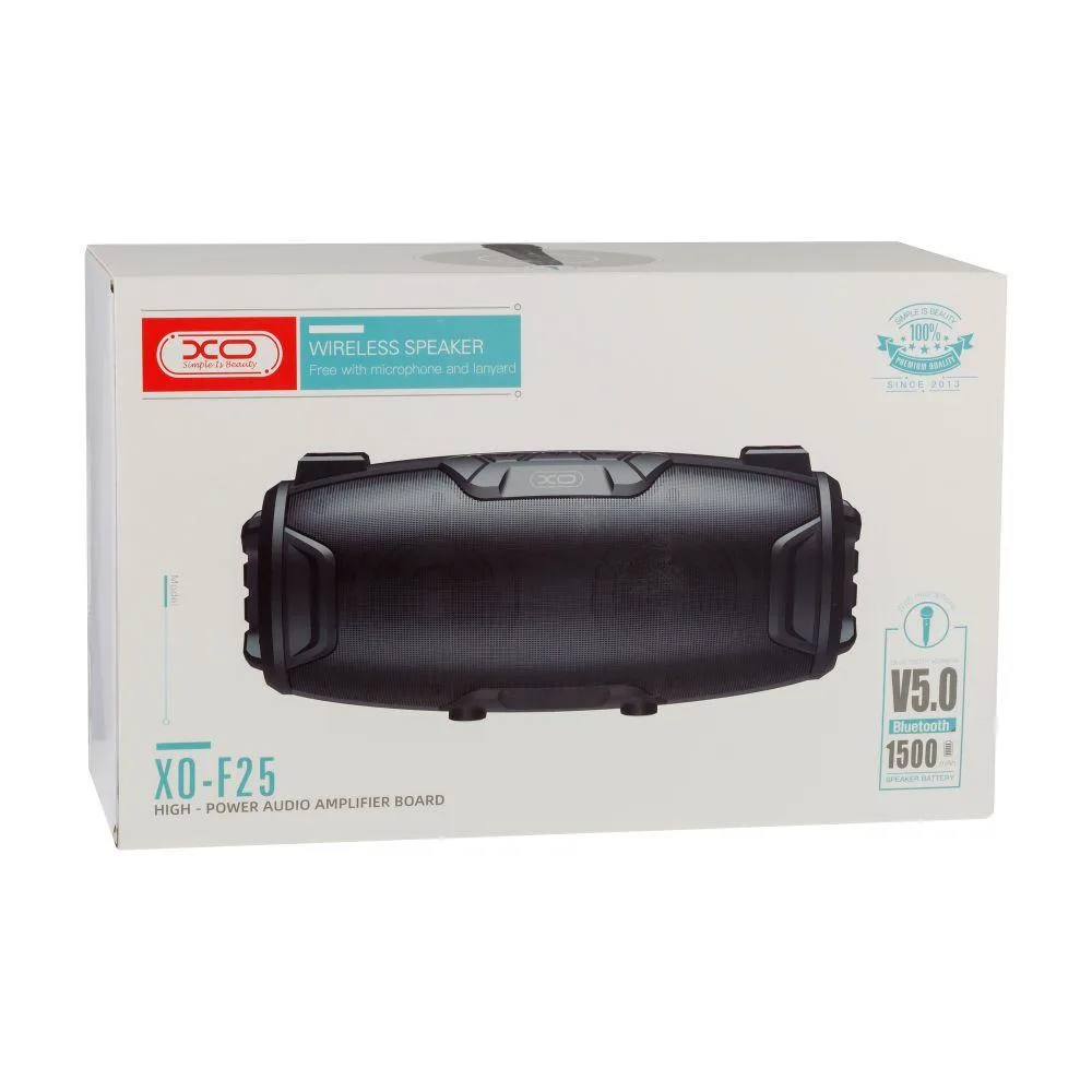Колонка XO F25 Bluetooth Speaker Колір Чорний