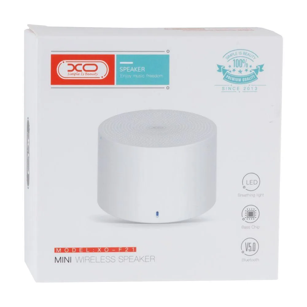 Колонка XO F21 mini Bluetooth Speaker Колір Бiлий