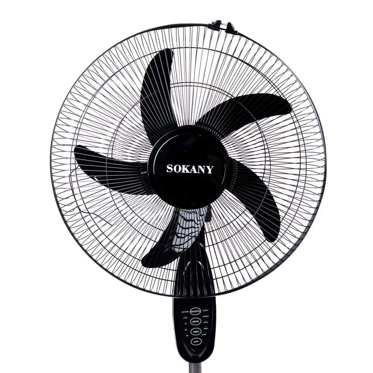 Вентилятор підлоговий Sokany Stand Fan 3 швидкості 5 металевих лопастей підлоговий вентилятор