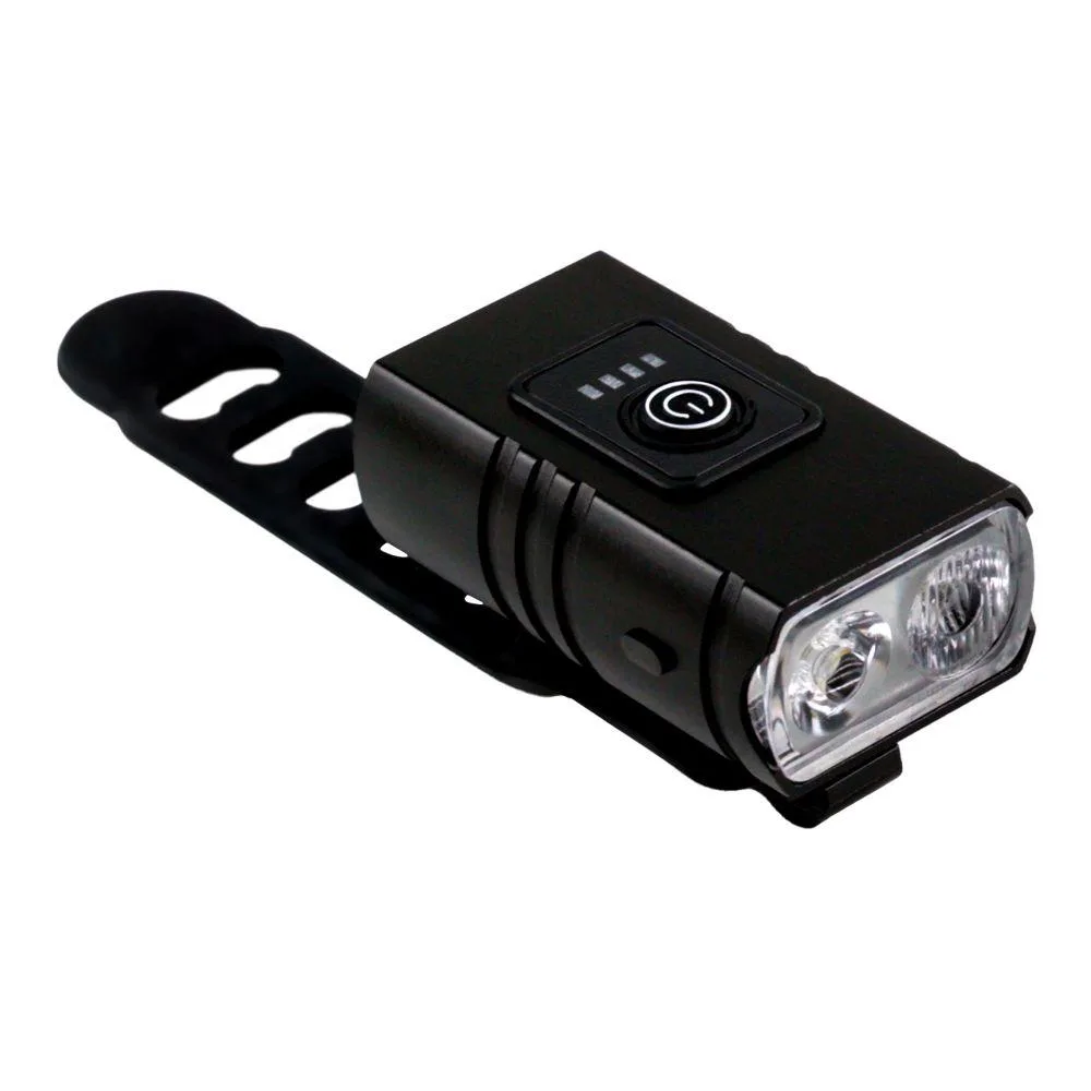 Велоліхтар Bike Lights 2LED IPX4 Waterproof 6 Modes Чорний