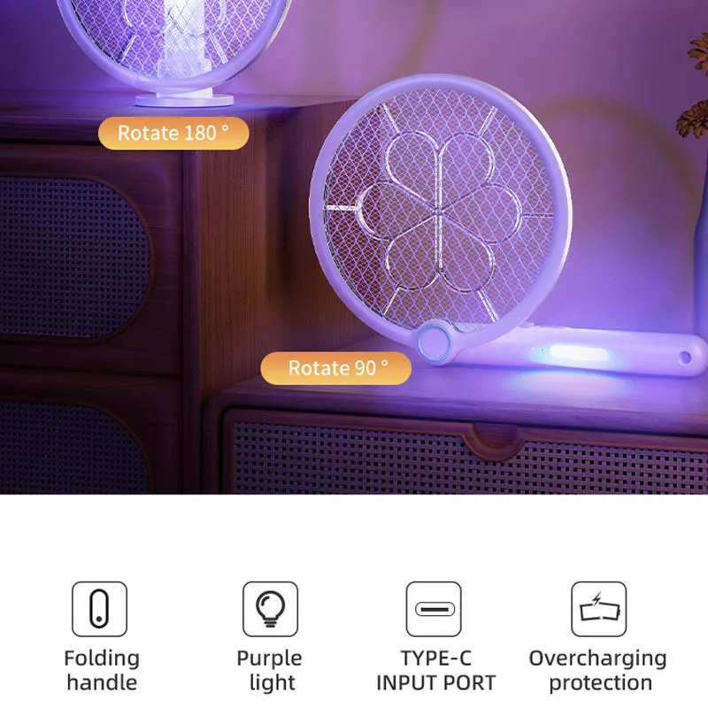 Пастка для комах з UV-підсвіткою WD-989 Rechargeable 1200 mAh