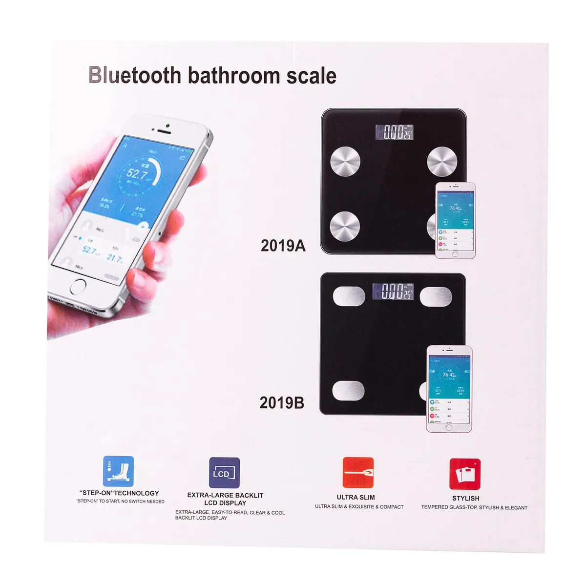 Смарт-ваги Wear Fit QRFT-01 Bluetooth 180kg розумні ваги