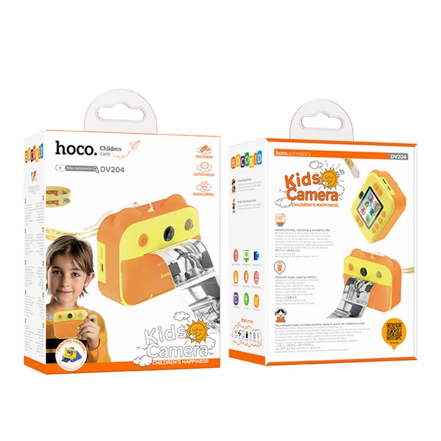 Дитяча Камера Hoco DV204 Жовтий
