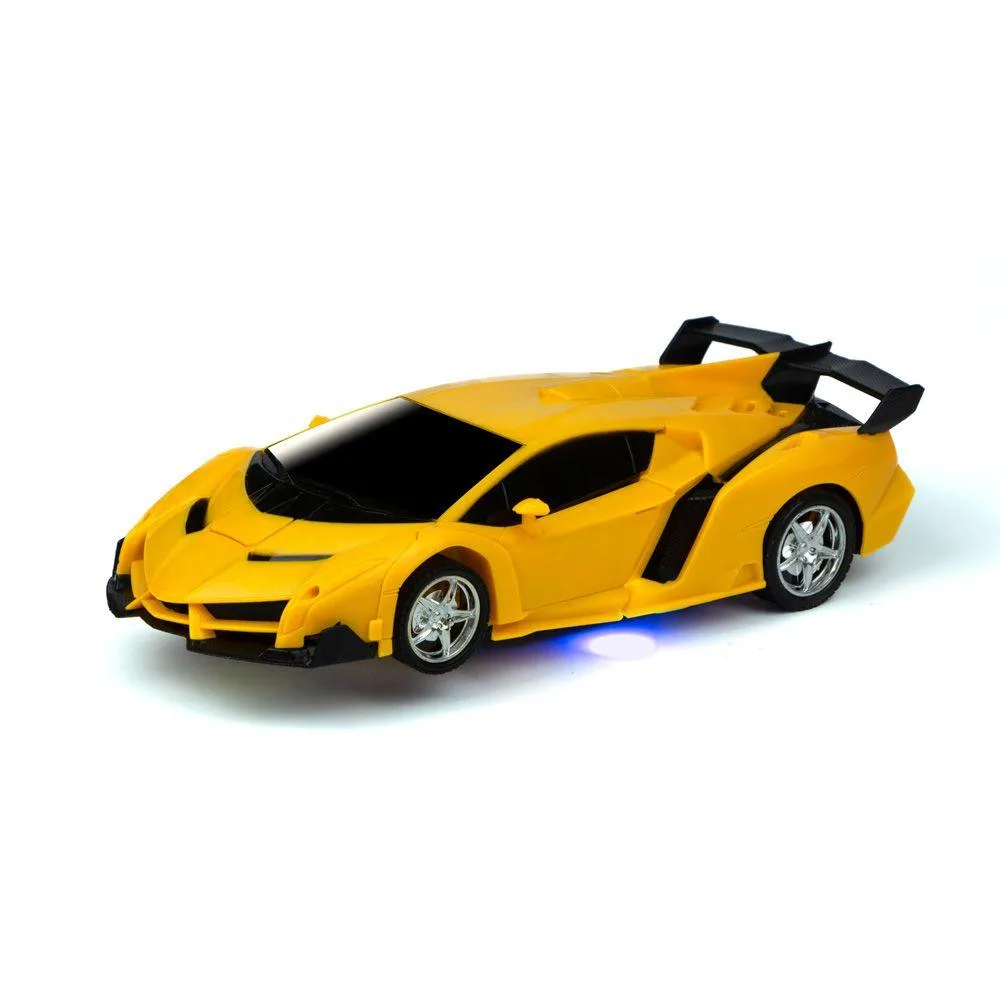 Трансформер Lamborghini 5A-799 у коробці 17.5*15.5*21.5 cm Колір Жовтий