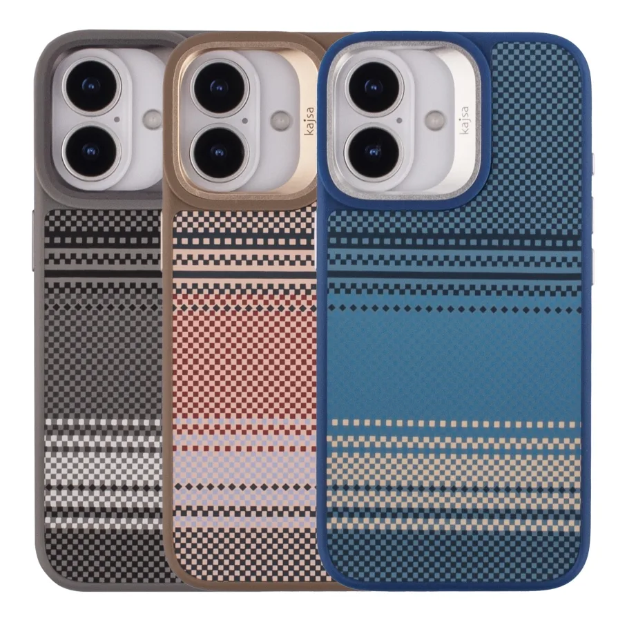 Чохол Kajsa Resort Collection Gradient Stripe with MagSafe для iPhone 17 Black