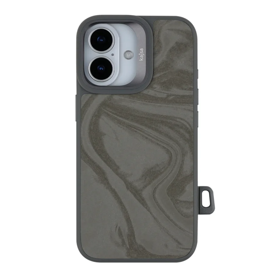 Чохол Kajsa Glamorous Collection Fluid Art with MagSafe для iPhone 17 Grey