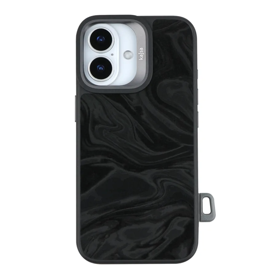Чохол Kajsa Glamorous Collection Fluid Art with MagSafe для iPhone 17 Black