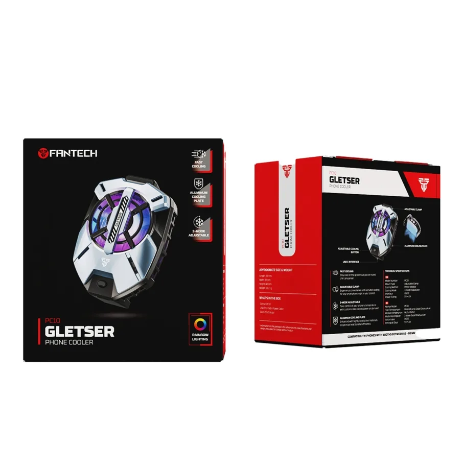 Магнітний радіатор Для Смартфону Fantech Gletser PC10 Grey