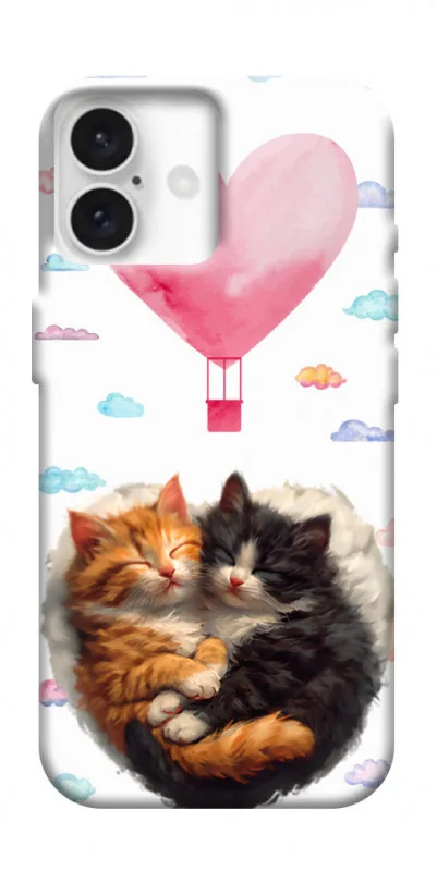 Чохол BLEX з картинкою Animals love 3 для Apple iPhone 16 (6.1