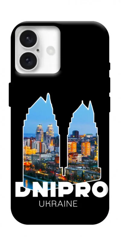 Чохол BLEX з картинкою Dnipro для Apple iPhone 16 (6.1
