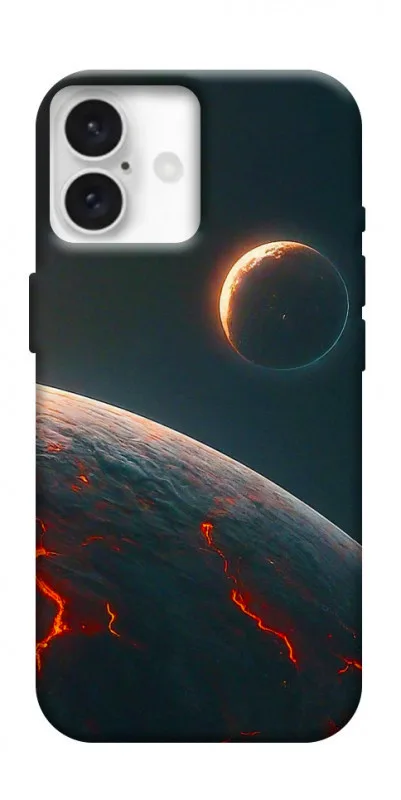Чохол BLEX з картинкою Lava planet для Apple iPhone 16 (6.1