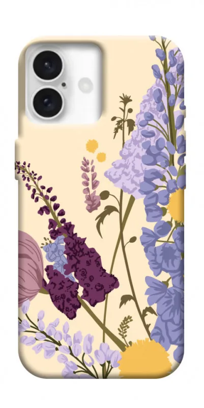 Чохол BLEX з картинкою Flowers art для Apple iPhone 16 (6.1