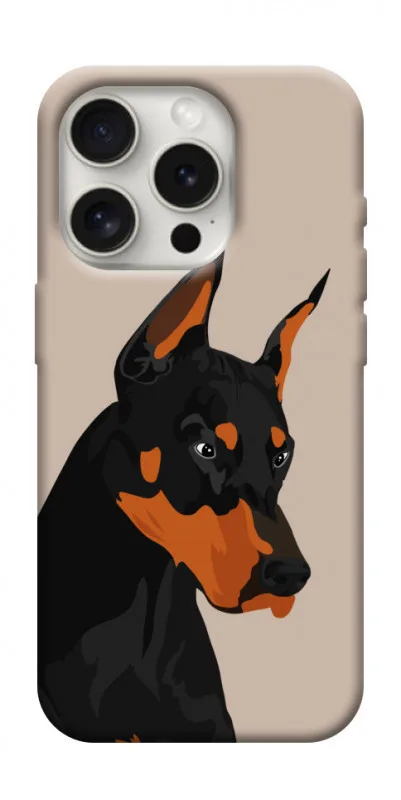 Чохол BLEX з картинкою Doberman для Apple iPhone 16 Pro (6.3