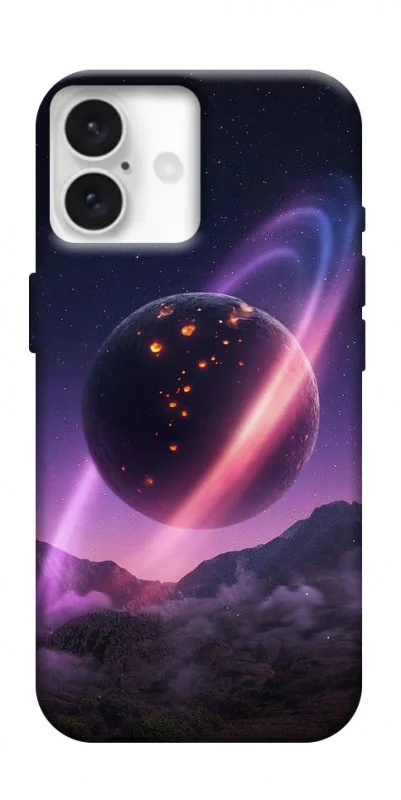 Чохол BLEX з картинкою Сатурн для Apple iPhone 16 (6.1
