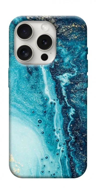 Чохол BLEX з картинкою Блакитна фарба для Apple iPhone 16 Pro (6.3
