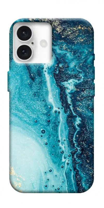 Чохол BLEX з картинкою Блакитна фарба для Apple iPhone 16 (6.1