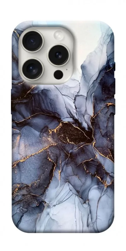 Чохол BLEX з картинкою Чорно-білий мармур для Apple iPhone 16 Pro (6.3
