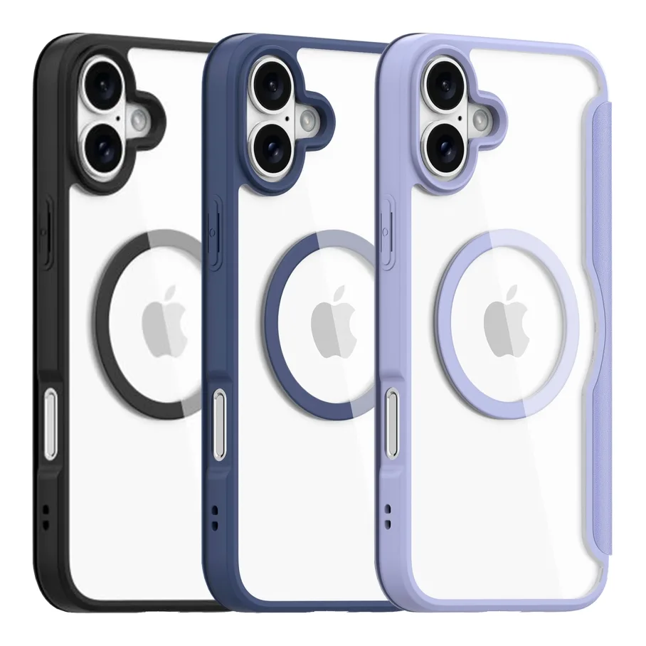 Чохол-книжка Dux Ducis Skin X Pro with MagSafe для iPhone 16 Pure Black