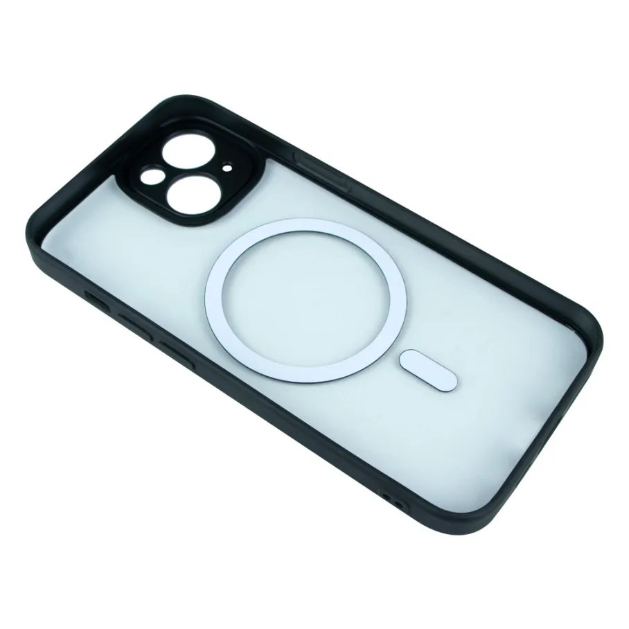 Чохол Baseus Frame Series Magnetic Case+Glass 0.22mm для iPhone 14 ARJT020001 Black