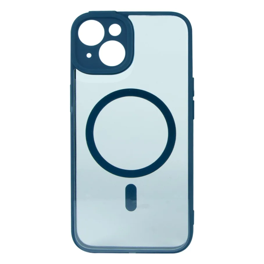 Чохол Baseus Frame Series Magnetic Case+Glass 0.22mm для iPhone 14 ARJT020003 Blue